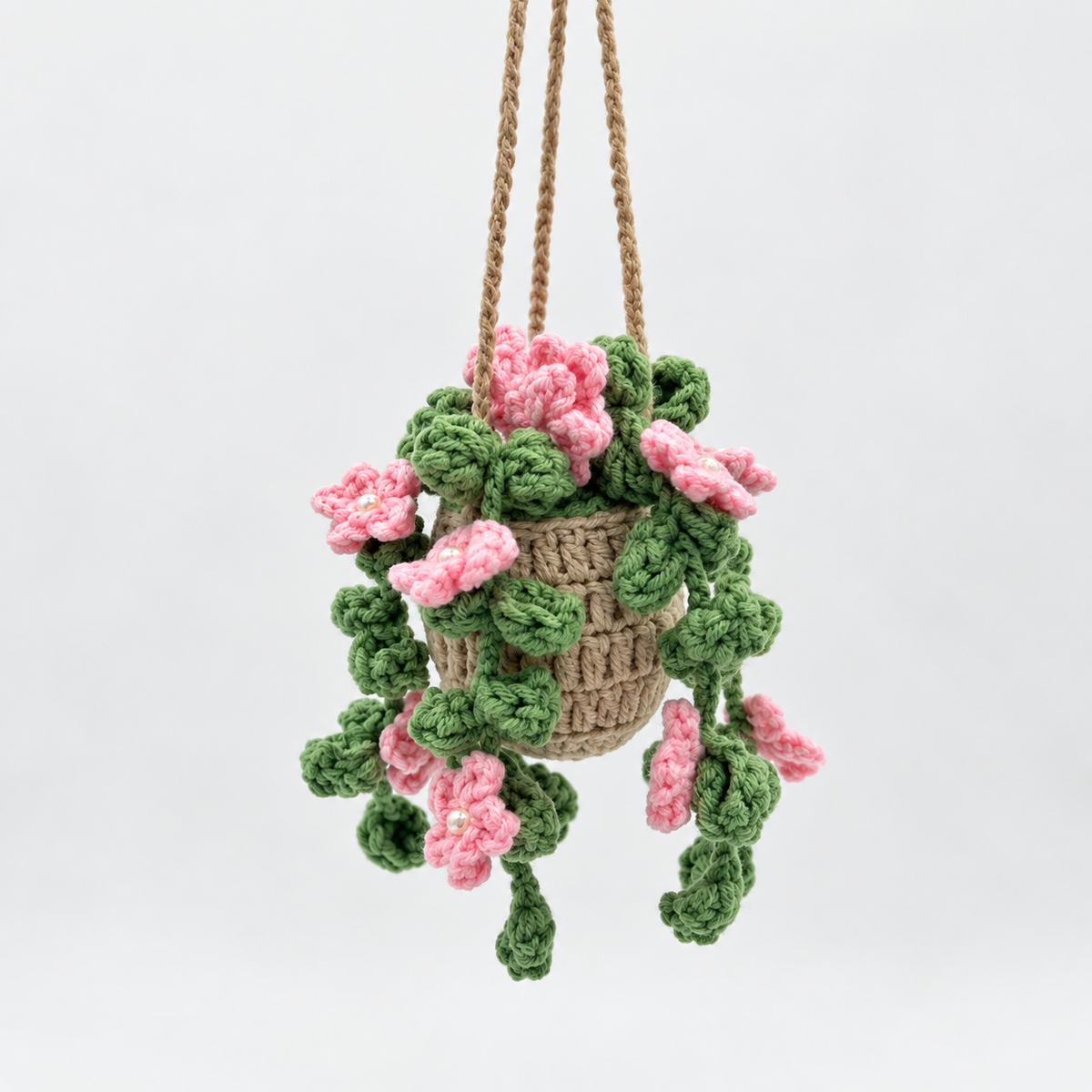 Crochet Hanging Plant