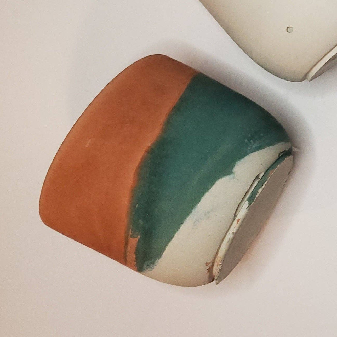 Concrete Tulip Planter - Emerald Coast Mix