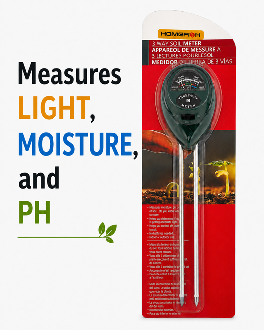 Moisture, Light, and PH Meter