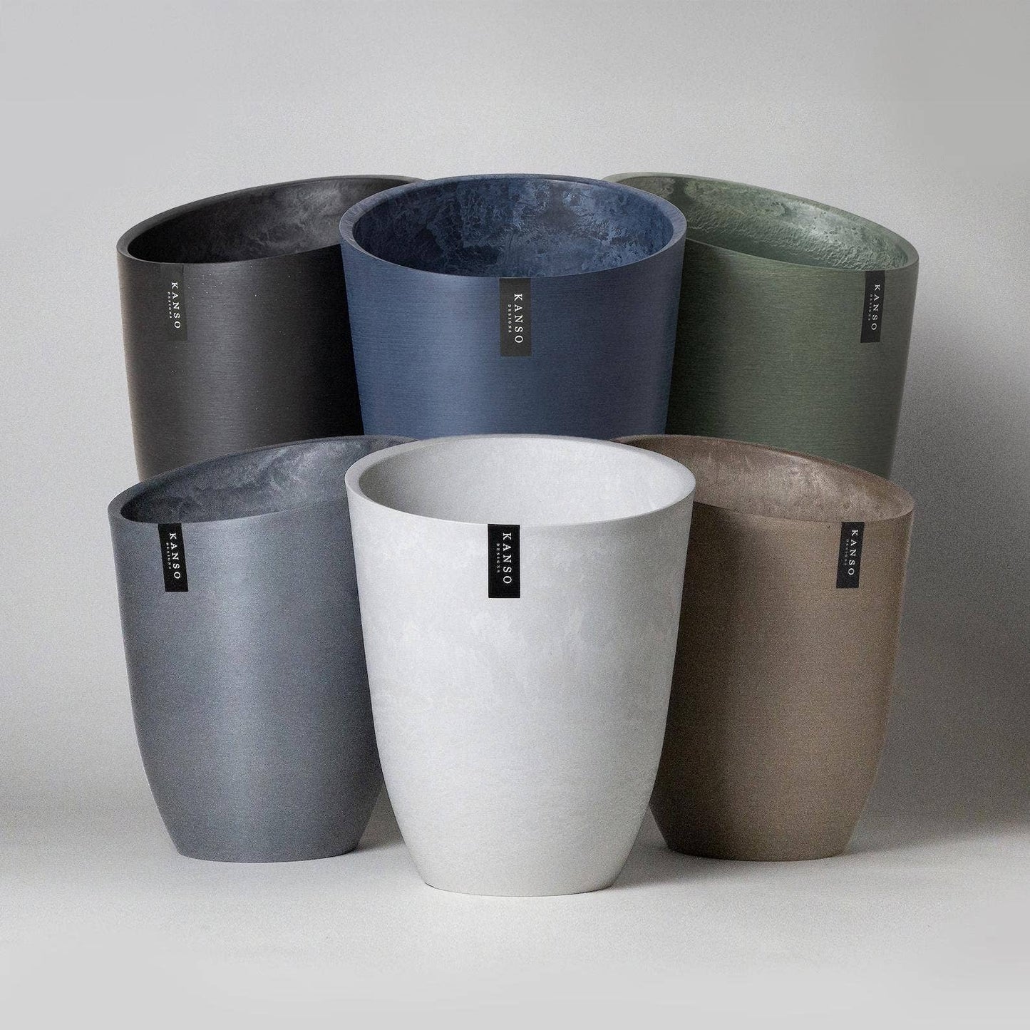 11" Funnel Tall Planter Pot
